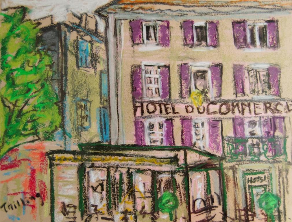 Hotel Du Commerce بو سانت إيستبري المظهر الخارجي الصورة